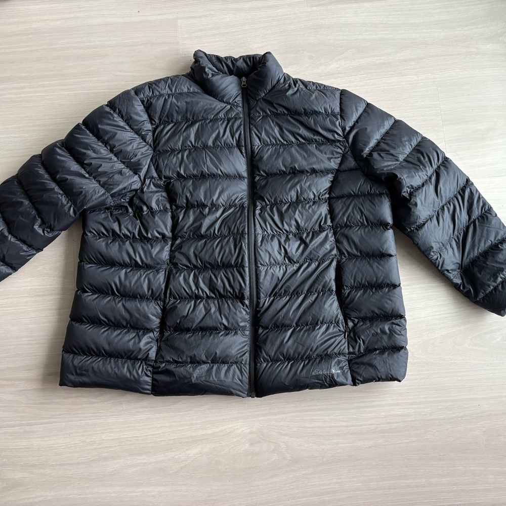 Eddie Bauer Women's Black Puffer Coat